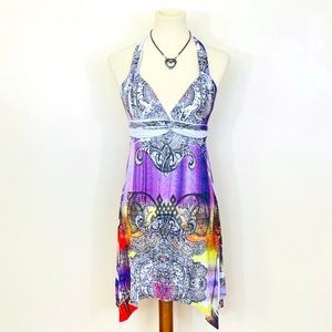 Sexy halter sundress